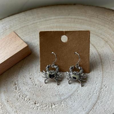 Boucles d oreilles crabes 1