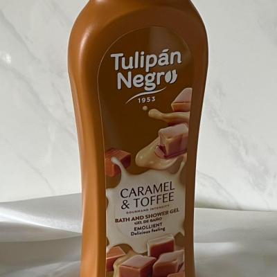 Gel douche creme de caramel toffee
