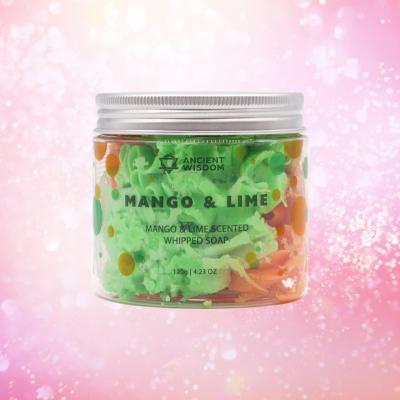 Savon fouette mangue citron vert
