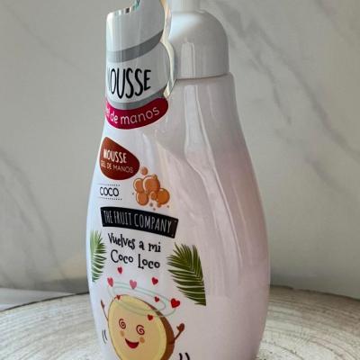 Savon gel moussant noix de coco