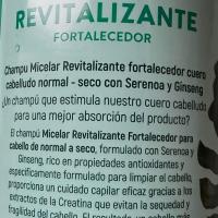 Shampooing revitalisant texte