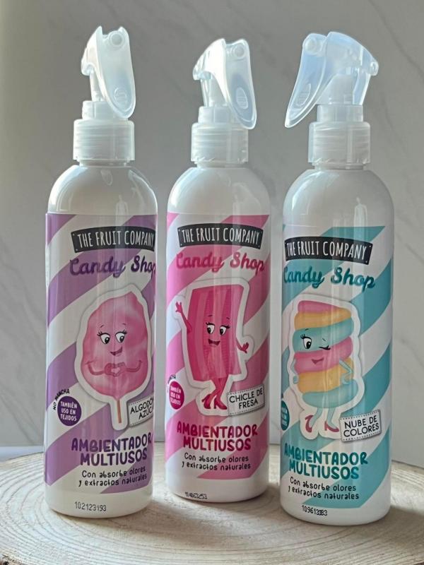 Sprays desodorisants candy shop